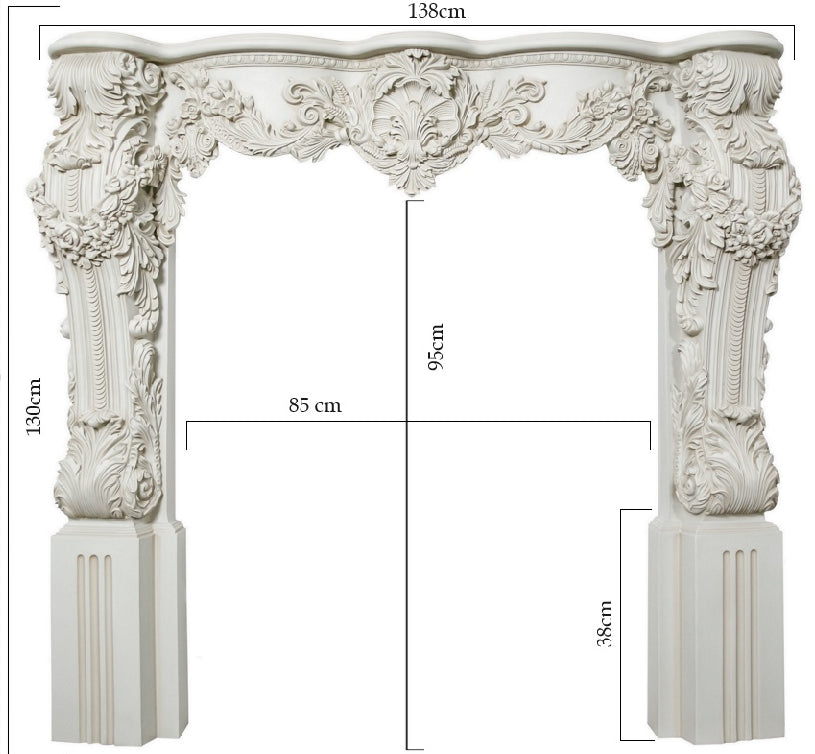 Dekorativ spiskonsol T006C
